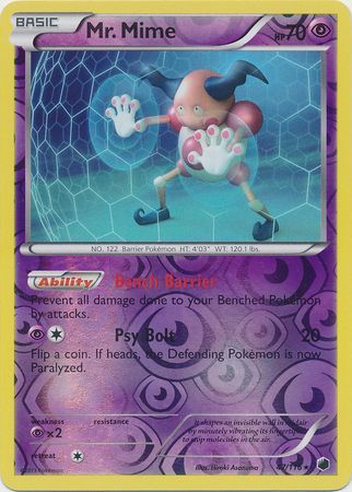 Mr. Mime - 47/116 - Rare - Reverse Holo available at 401 Games Canada