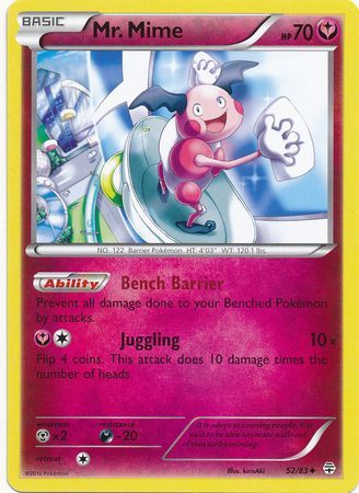 Mr. Mime - 52/83 - Uncommon available at 401 Games Canada