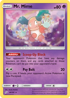 Mr. Mime - 66/181 available at 401 Games Canada
