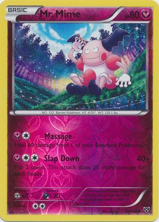 Mr. Mime - 91/146 - Uncommon - Reverse Holo available at 401 Games Canada