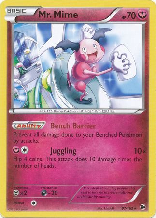 Mr. Mime - 97/162 - Rare available at 401 Games Canada