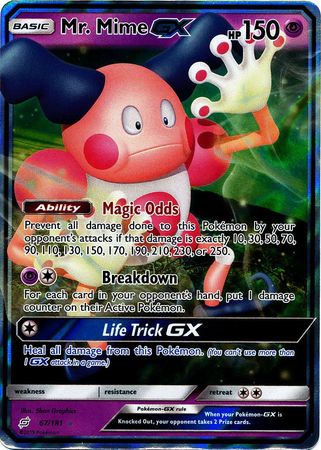 Mr. Mime GX - 67/181 - Ultra Rare available at 401 Games Canada