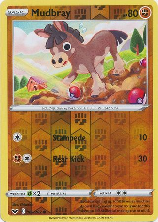 Mudbray - 105/202 - Common - Reverse Holo available at 401 Games Canada