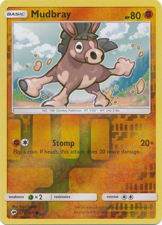 Mudbray - 77/147 - Common - Reverse Holo available at 401 Games Canada