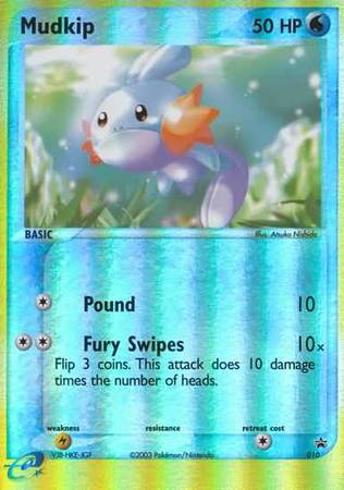 Mudkip - 010 - Reverse Promo available at 401 Games Canada