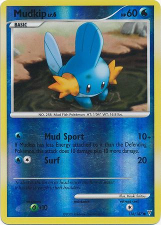 Mudkip - 116/147 - Common - Reverse Holo available at 401 Games Canada