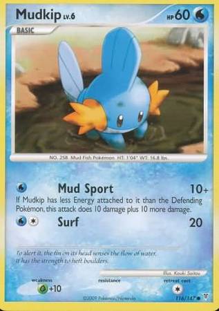 Mudkip - 116/147 - Common available at 401 Games Canada