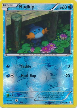 Mudkip - 33/160 - Common - Reverse Holo available at 401 Games Canada