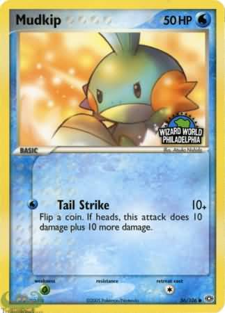 Mudkip - 56/106 - Promo (Wizard World Philadelphia) available at 401 Games Canada