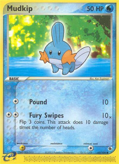 Mudkip - 60/109 - Common available at 401 Games Canada