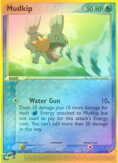 Mudkip - 65/97 - Common - Reverse Holo available at 401 Games Canada