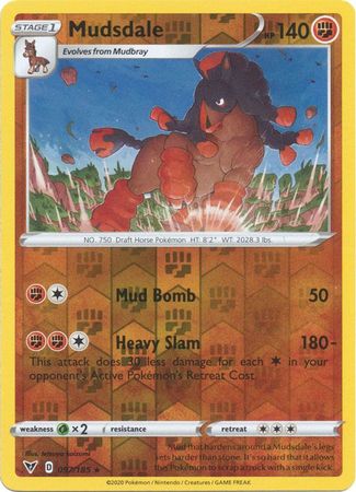 Mudsdale - 097/185 - Rare - Reverse Holo available at 401 Games Canada