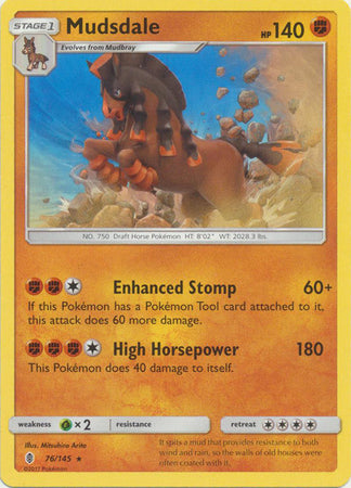 Mudsdale - 76/145 - Rare - Theme Deck Exclusive available at 401 Games Canada