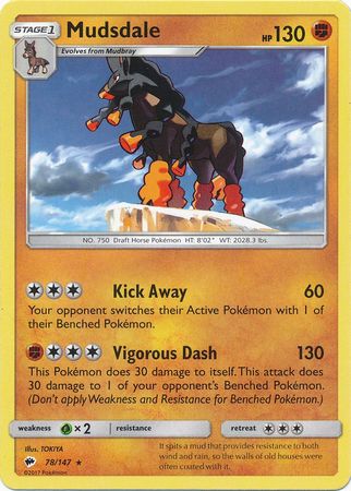 Mudsdale - 78/147 - Rare available at 401 Games Canada