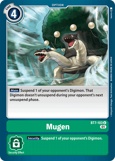 Mugen - BT7-103 - Uncommon available at 401 Games Canada