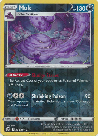 Muk - 085/172 - Rare - Reverse Holo available at 401 Games Canada