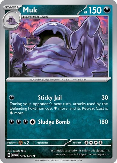 Muk - 089/165 - Uncommon available at 401 Games Canada