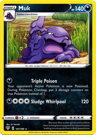 Muk - 101/189 - Rare available at 401 Games Canada