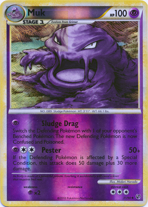 Muk - 31/90 - Uncommon - Reverse Holo available at 401 Games Canada