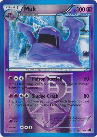 Muk - 46/116 - Rare - Reverse Holo available at 401 Games Canada