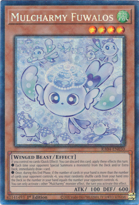 Mulcharmy Fuwalos (PCR) - RA04-EN050 - Prismatic Collector's Rare - 1st Edition