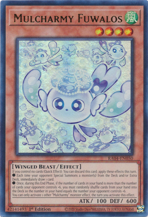 Mulcharmy Fuwalos (UR) - RA04-EN050 - Ultra Rare - 1st Edition