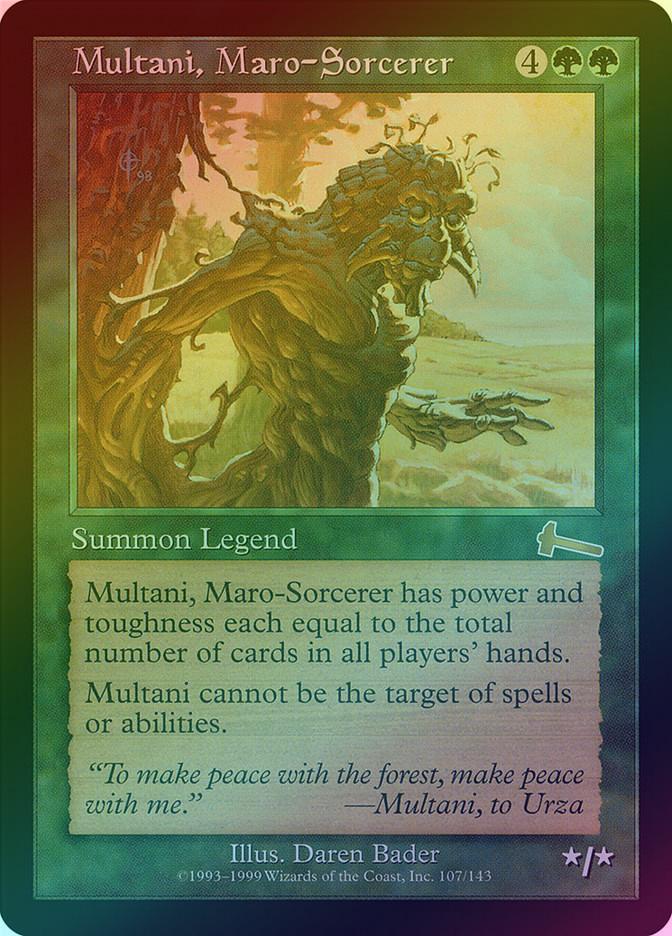 401 Games Canada - Multani, Maro-Sorcerer (Foil) (ULG) 401 Games Canada - Multani, Maro-Sorcerer (Foil) (ULG)