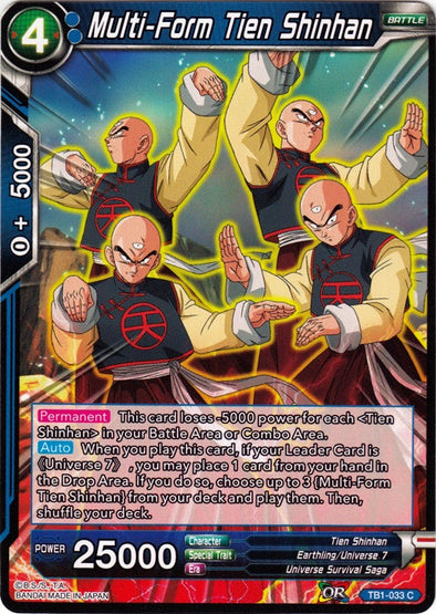 Multi-Form Tien Shinhan - TB1-033 - Common available at 401 Games Canada