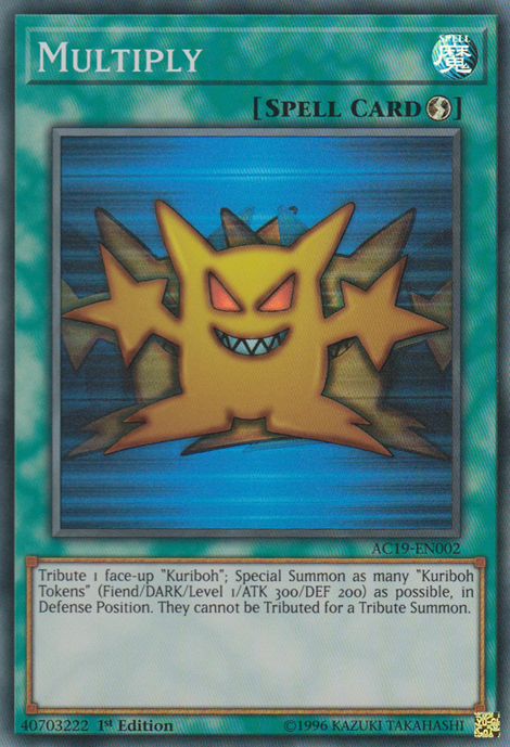 Multiply - AC19-EN002 - Super Rare - 1st Edition available at 401 Games Canada