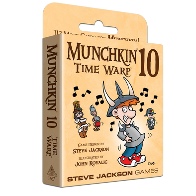 Munchkin 10 - Time Warp available at 401 Games Canada