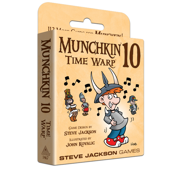 Munchkin 10 - Time Warp available at 401 Games Canada