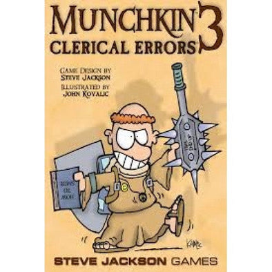 Munchkin 3 - Clerical Errors available at 401 Games Canada