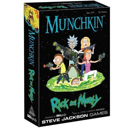 Munchkin - Rick and Morty available at 401 Games Canada