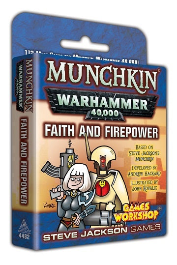 Munchkin - Warhammer 40,000 - Faith and Firepower available at 401 Games Canada