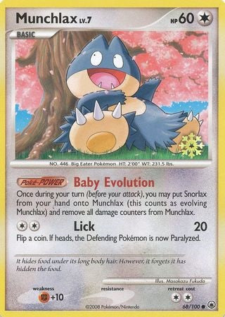 Munchlax - 68/100 - Pokemon Countdown Calendar Promo available at 401 Games Canada