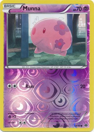 Munna - 58/99 - Common - Reverse Holo available at 401 Games Canada