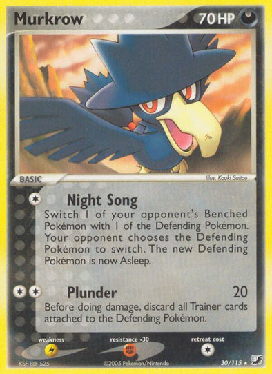 Murkrow - 30/115 - Rare available at 401 Games Canada