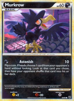 Murkrow - 58/90 - Common available at 401 Games Canada