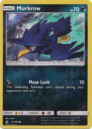 Murkrow - 71/156 - Common - Reverse Holo available at 401 Games Canada