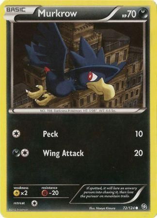 Murkrow - 72/124 - Common available at 401 Games Canada