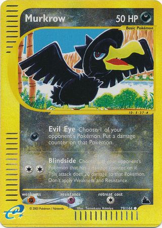 Murkrow - 79/144 - Common - Reverse Holo available at 401 Games Canada