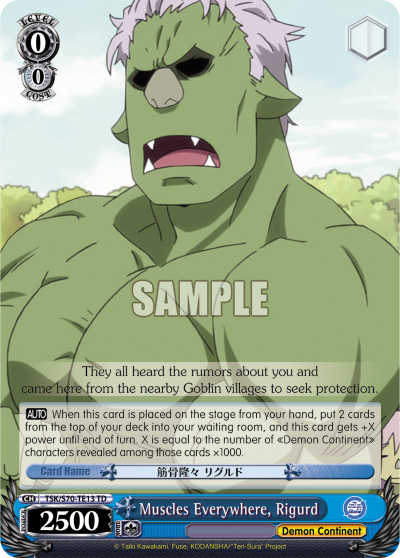 Muscles Everywhere, Rigurd - TSK/S70-TE13 - Tial Deck available at 401 Games Canada