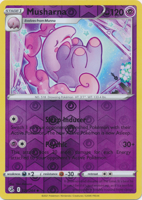 Musharna - 122/264 - Uncommon - Reverse Holo available at 401 Games Canada