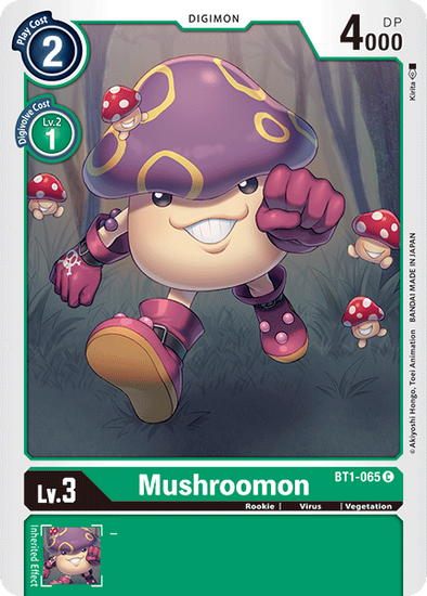 Mushroomon - BT1-065 - Common available at 401 Games Canada