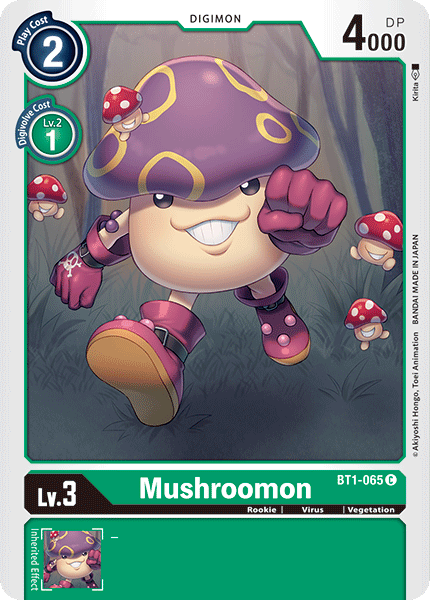 Mushroomon - BT1-065 - Common available at 401 Games Canada