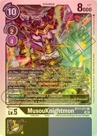 MusouKnightmon (Foil) - BT11-071 - Common available at 401 Games Canada