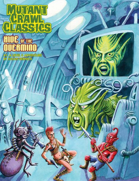 Mutant Crawl Classics - MCC #1: Hive of the Overmind available at 401 Games Canada