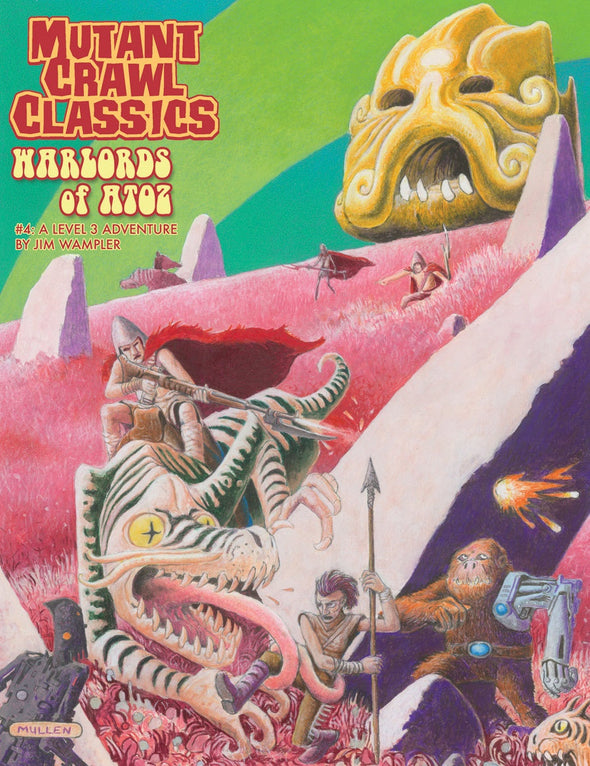 Mutant Crawl Classics - MCC #4: Warlords of Atoz available at 401 Games Canada