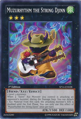 Muzurhythm the String Djinn - SP14-EN028 - Starfoil Rare - 1st Edition available at 401 Games Canada