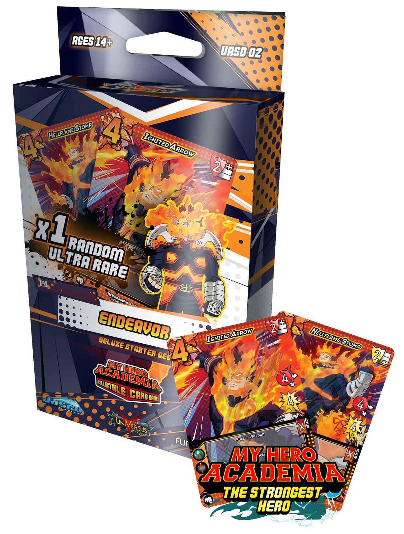 Jasco My Hero Academia Collectible Card Game Series 1 Unlimited | 10-Card  Single-Pack Booster Pack | Trading Cards for Adults and Teens | Ages 14+ |  2